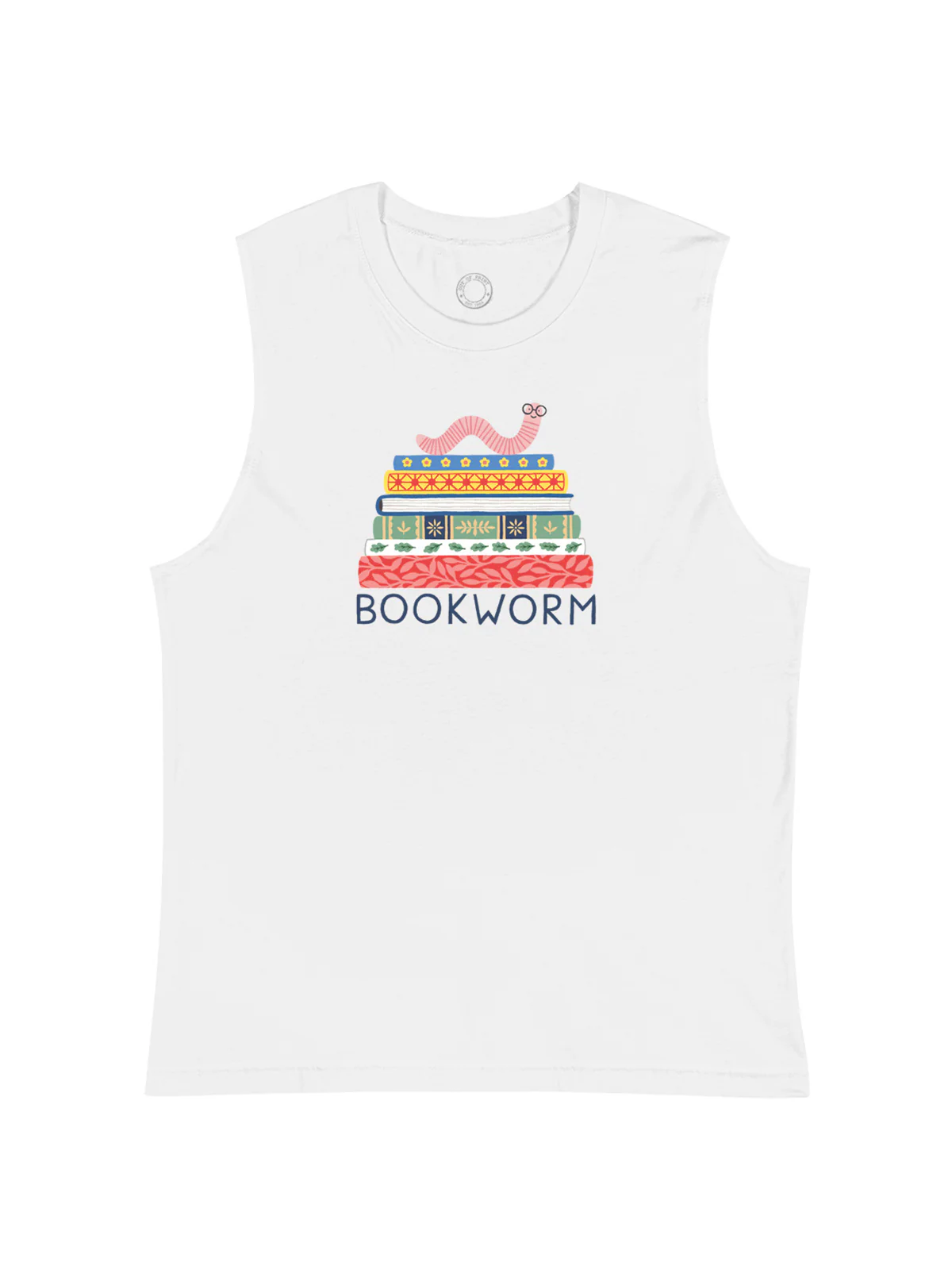Bookworm Unisex Tank Top (Print Shop)