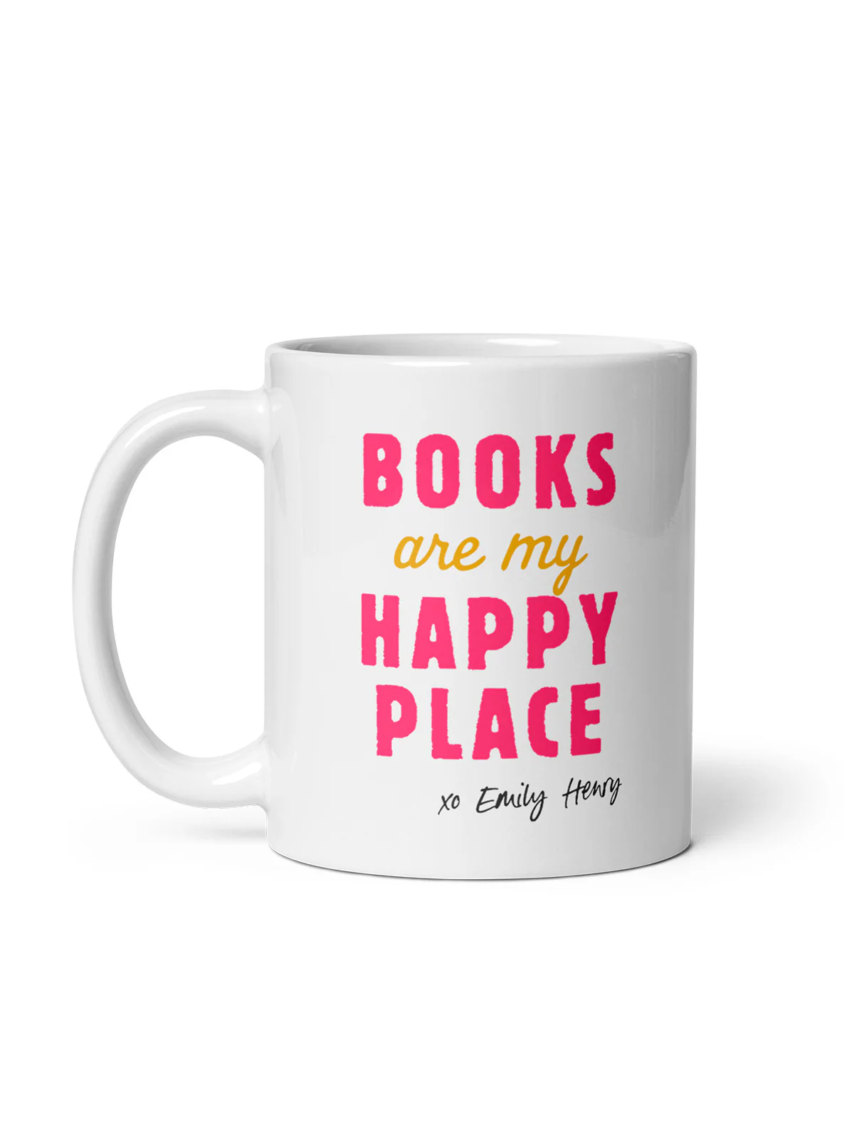Emily Henry: Books Are My Happy Place Mug (Print Shop)