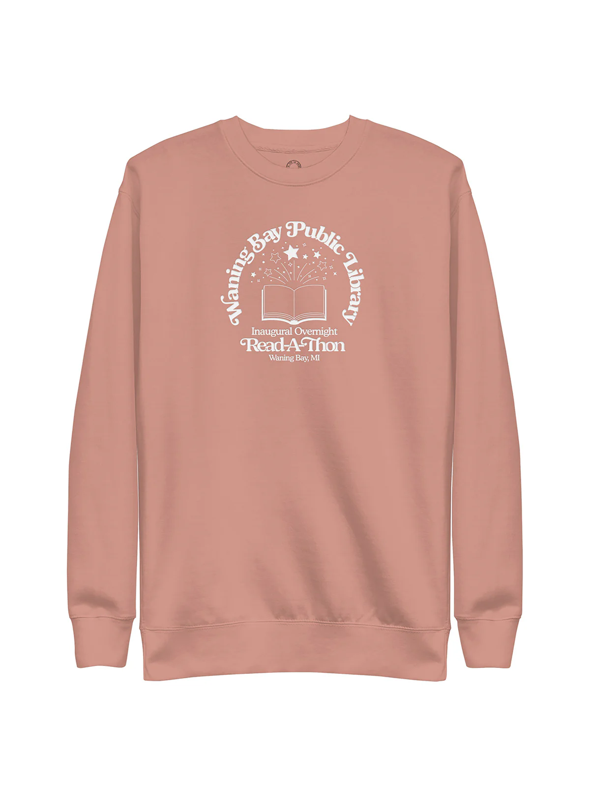 Emily Henry: Funny Story Waning Bay Public Library Embroidered Unisex Sweatshirt (Print Shop)