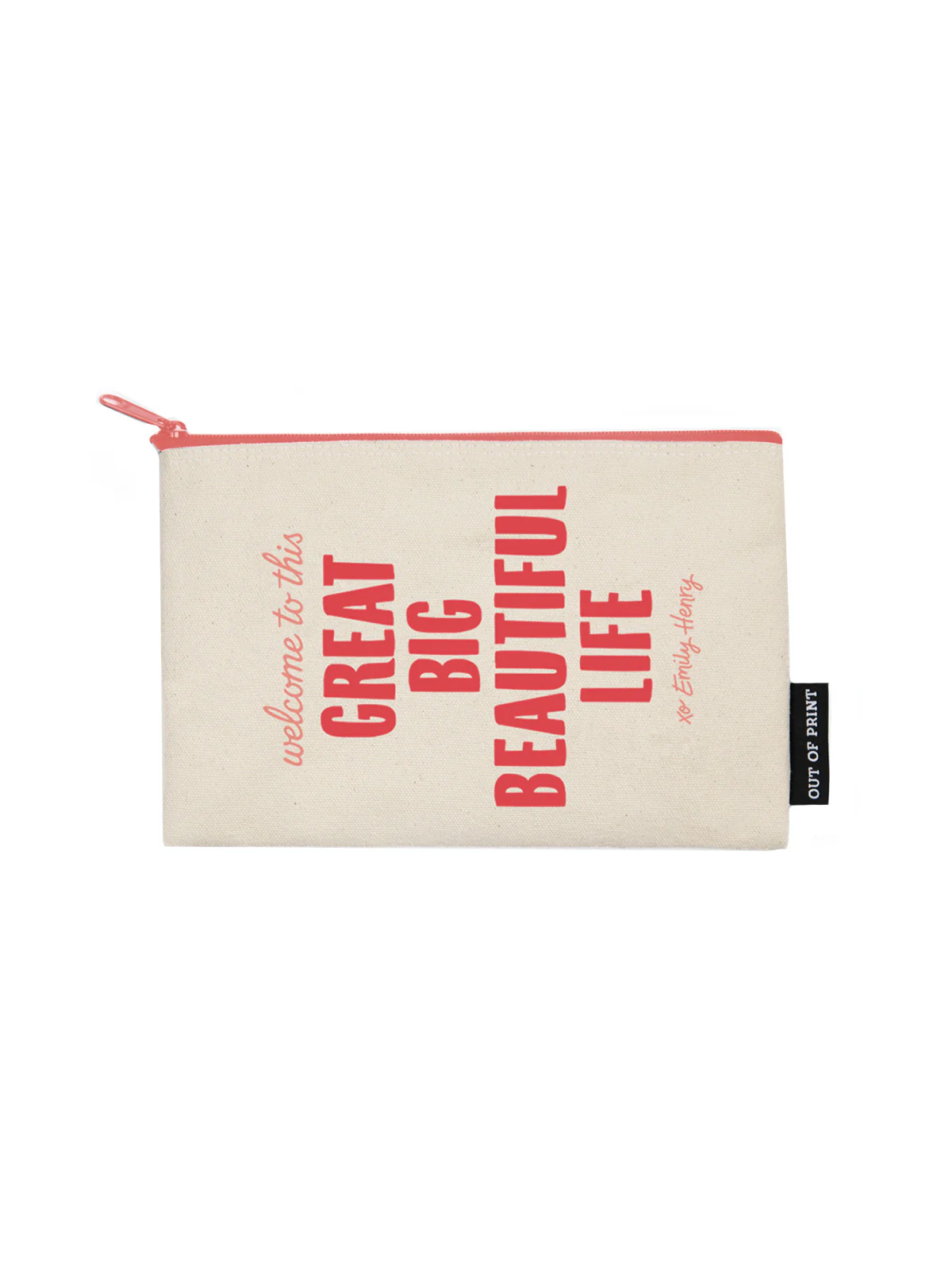 Emily Henry: Great Big Beautiful Life pouch