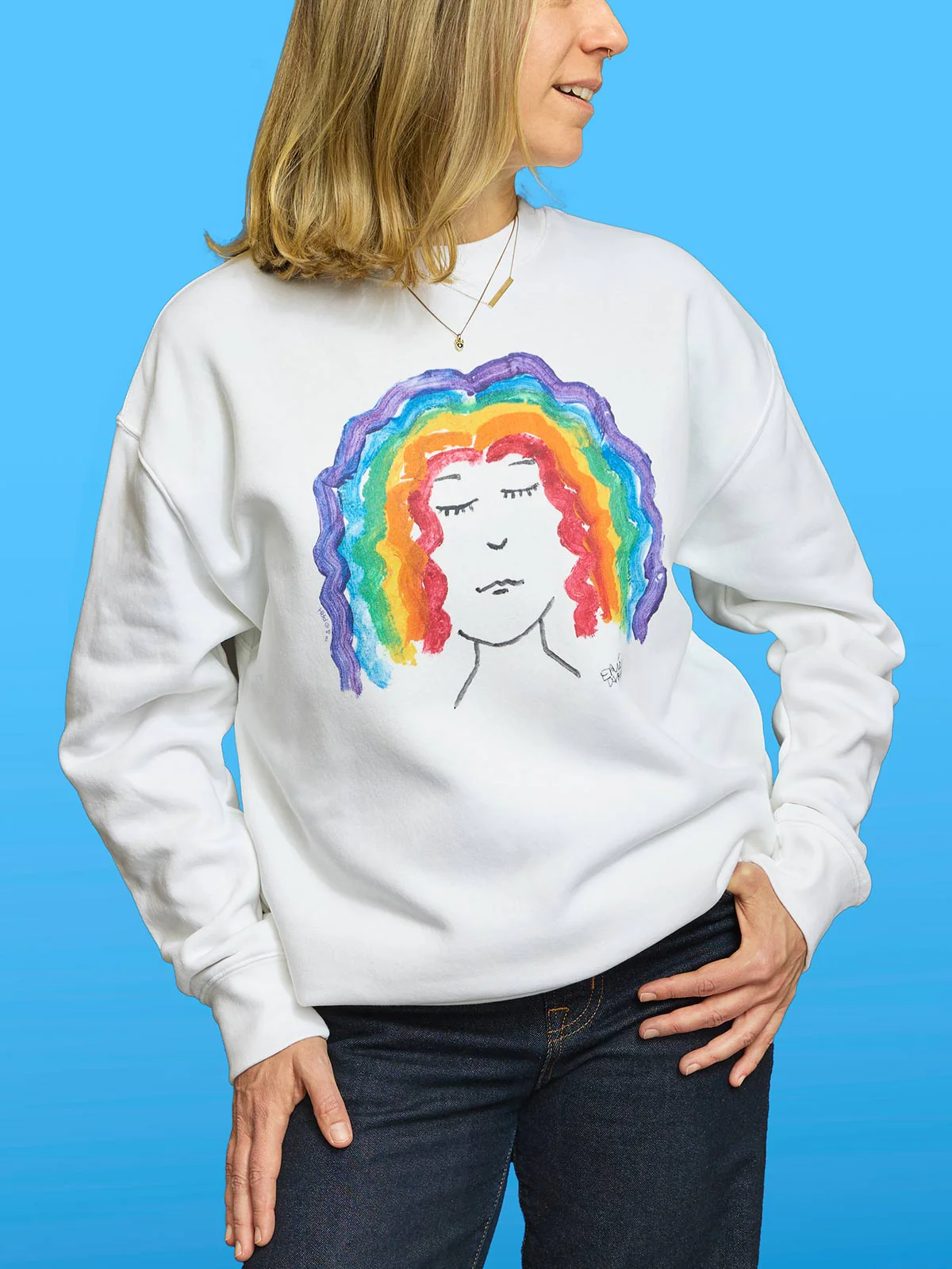 World of Eric Carle - Pride Unisex Sweatshirt (Print Shop) - Image 2