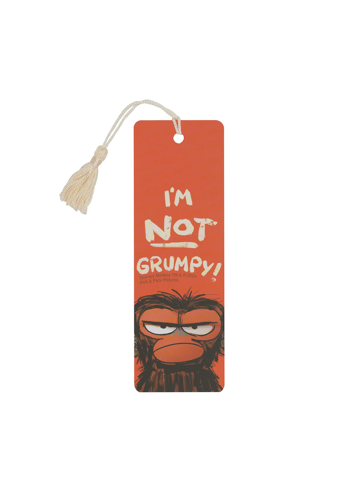 Grumpy Monkey bookmark