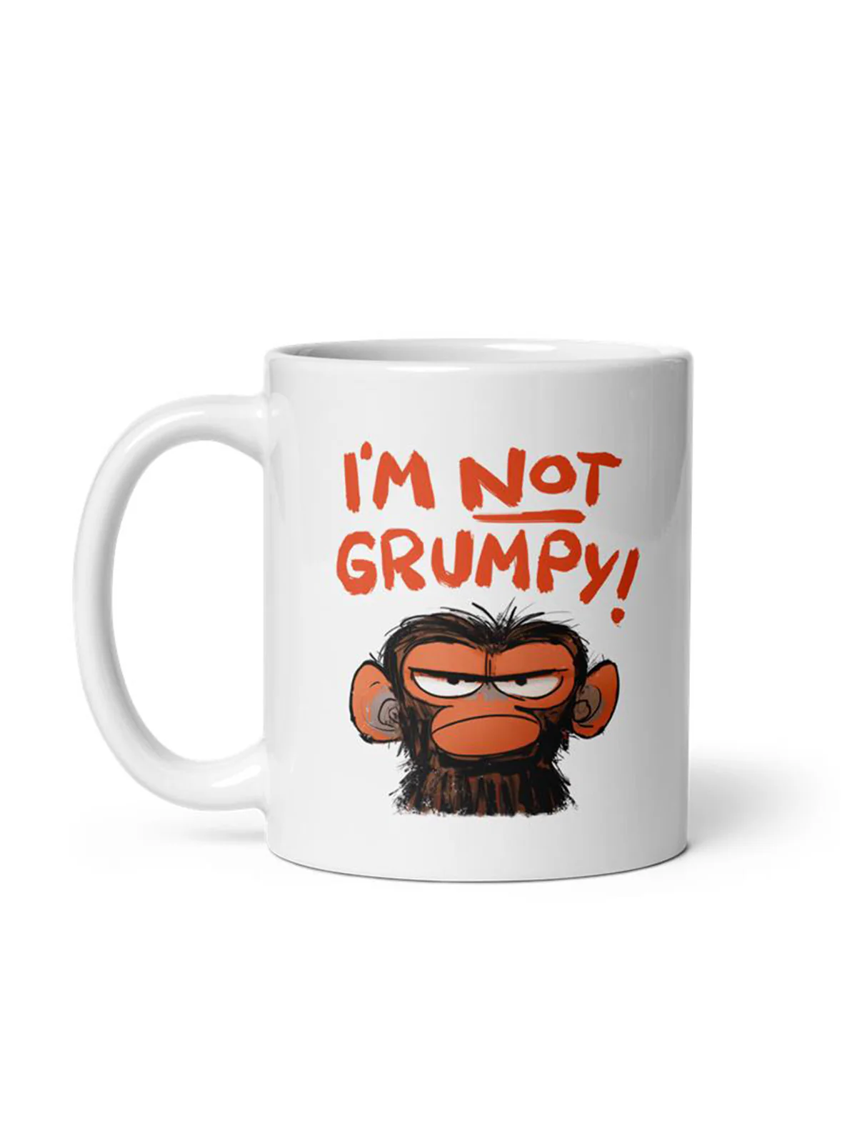 Grumpy Monkey mug (Print Shop)