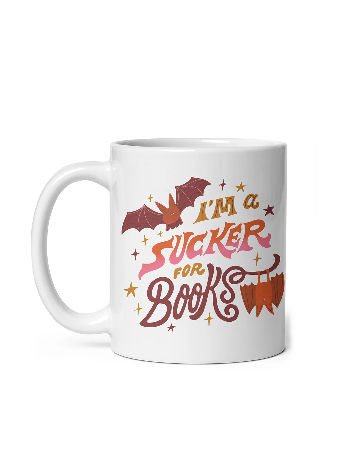 I'm a Sucker for Books Mug (Print Shop)
