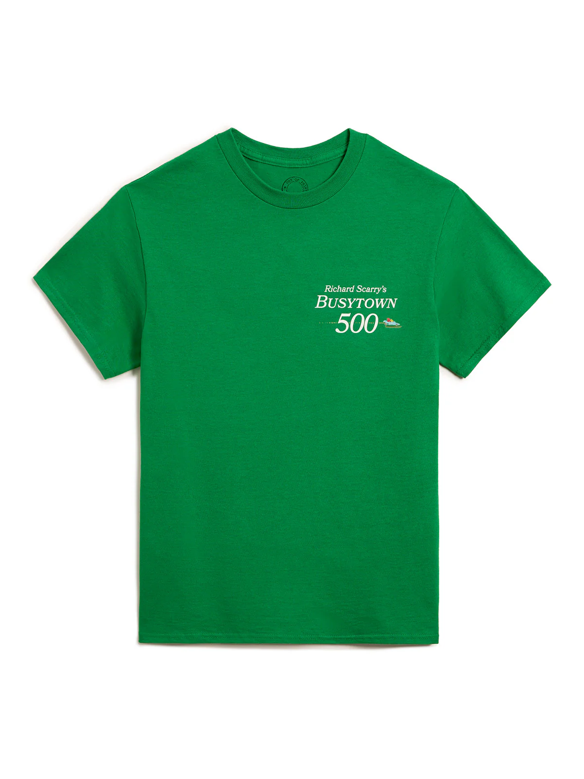 Richard Scarry: Busytown 500 (Green) Unisex T-Shirt (Print Shop)