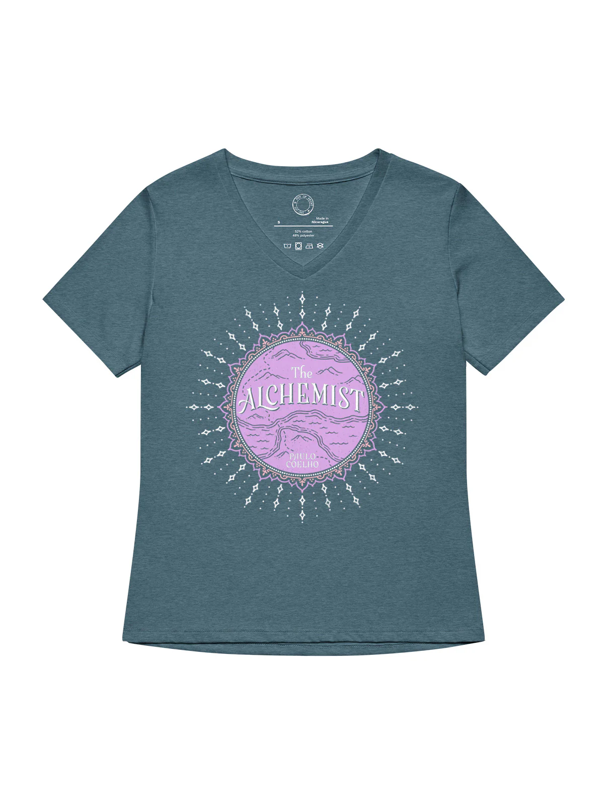 The Alchemist Women's V-Neck T-Shirt (Print Shop)