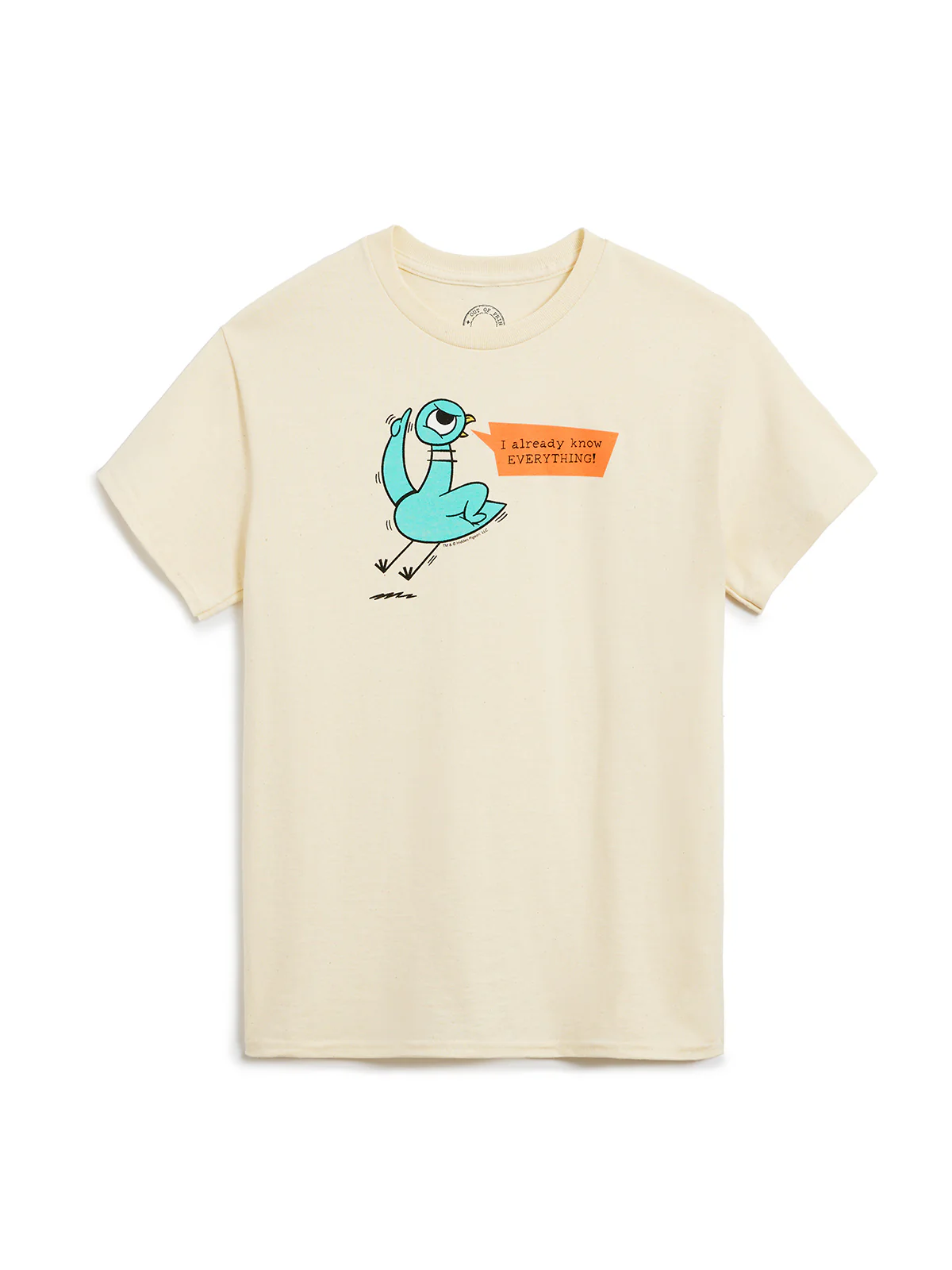 The Pigeon: I Already Know Everything Unisex T-Shirt